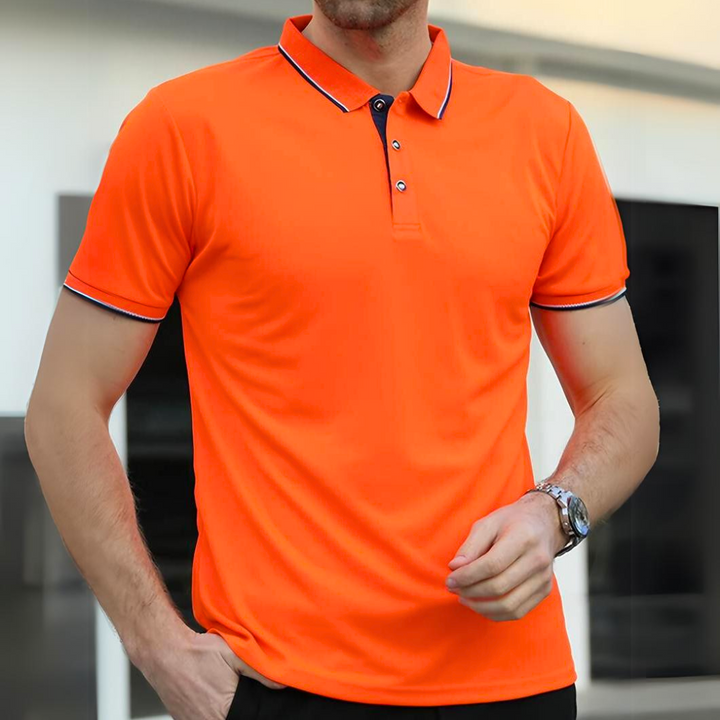 Willem | Oranje polo in EK stijl