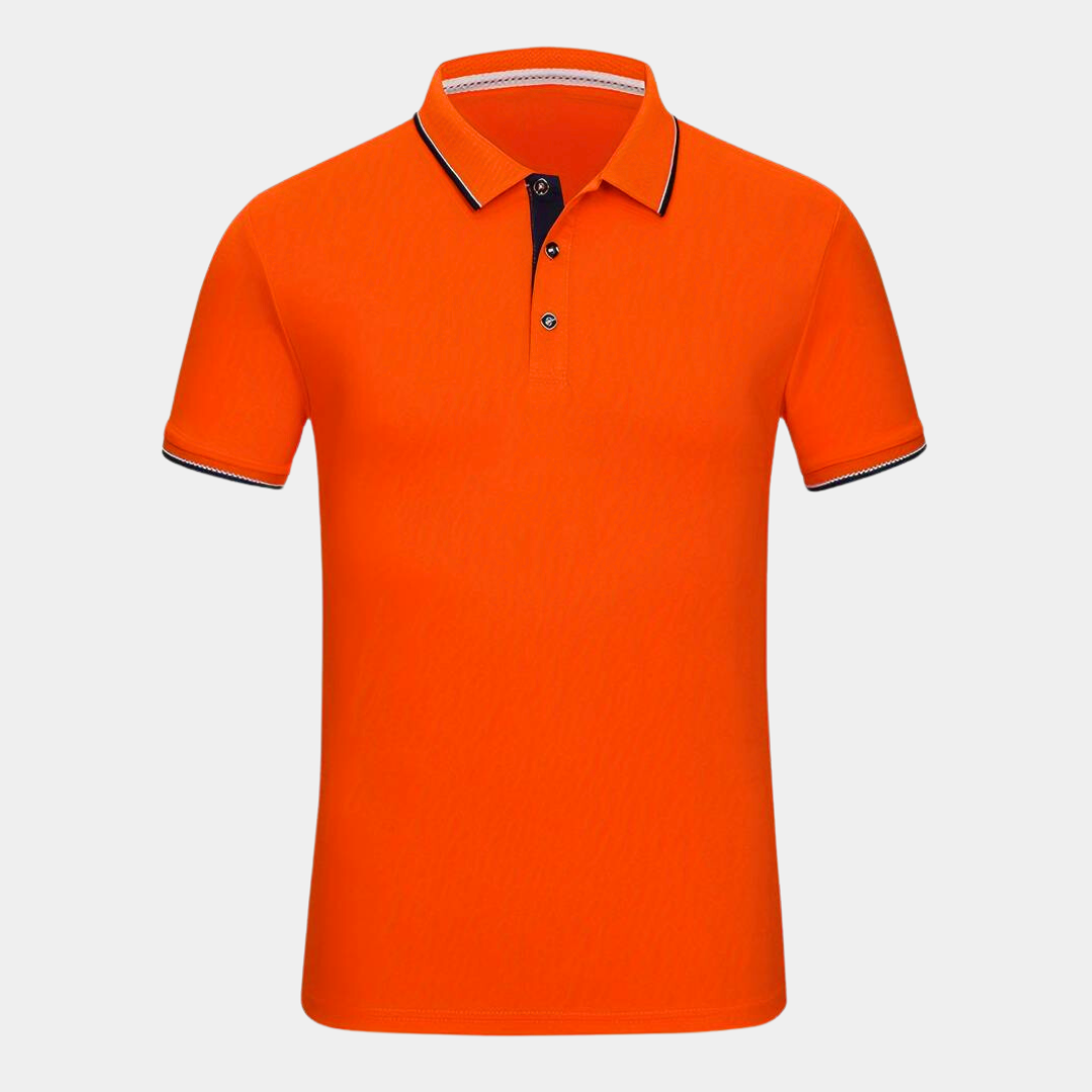 Willem | Oranje polo in EK stijl