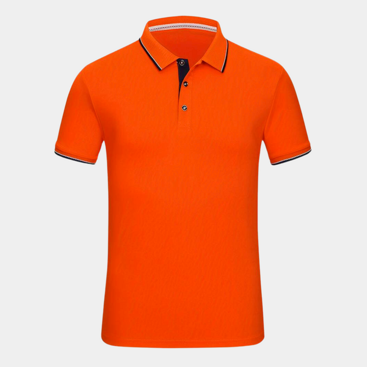 Willem | Oranje polo in EK stijl